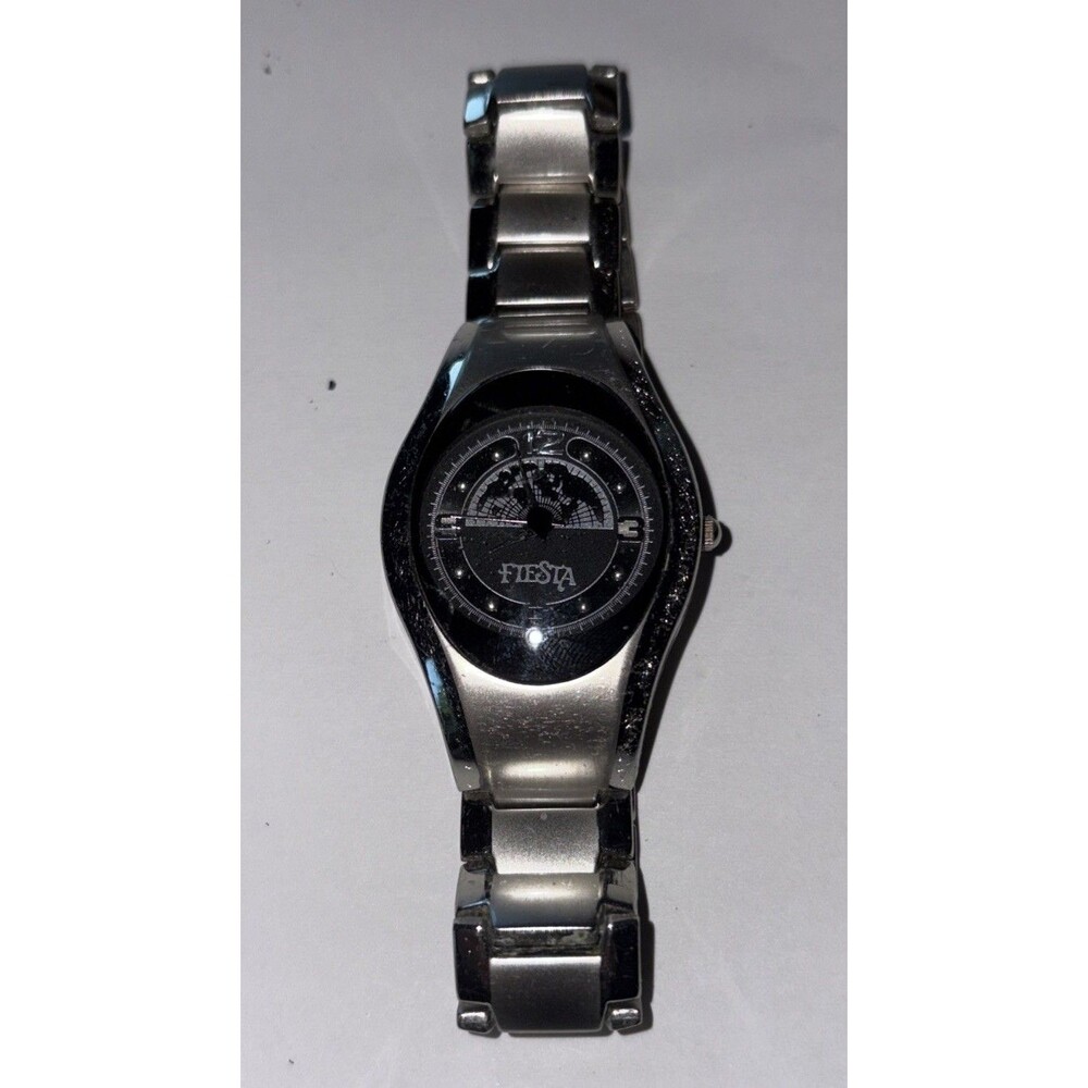 Vintage Fiesta Casino Resort Stainless Steel Wrist Watch